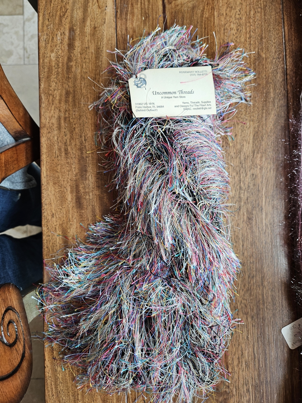 Multicolor Eyelash Fringe Yarn - Soft Decorative Trim